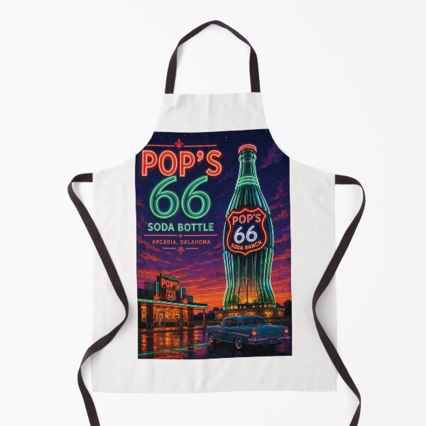 Item preview, Pop's 66 Soda Ranch Arcadia Oklahoma Route 66 Landmark designed and sold by Places On Earth.