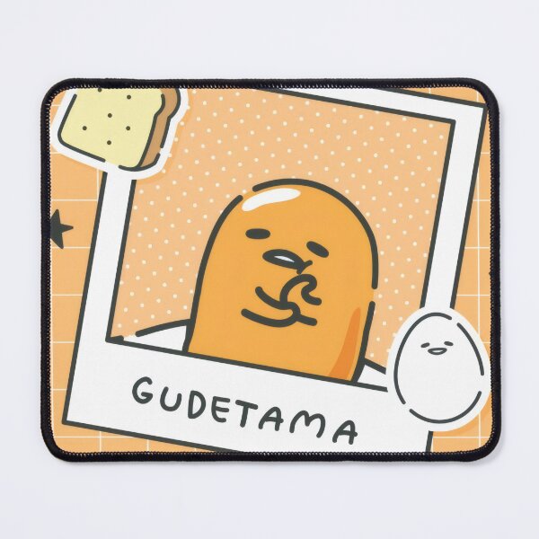 Item preview, Cute Lazy Egg Breakfast Club - Kawaii Retro Orange Grid Polaroid Sticker designed and sold by Billy Morfo™.