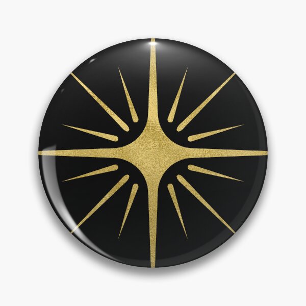 Item preview, Gold North Star Celestial Sparkle Y2K Twinkle designed and sold by SolutionsArt.