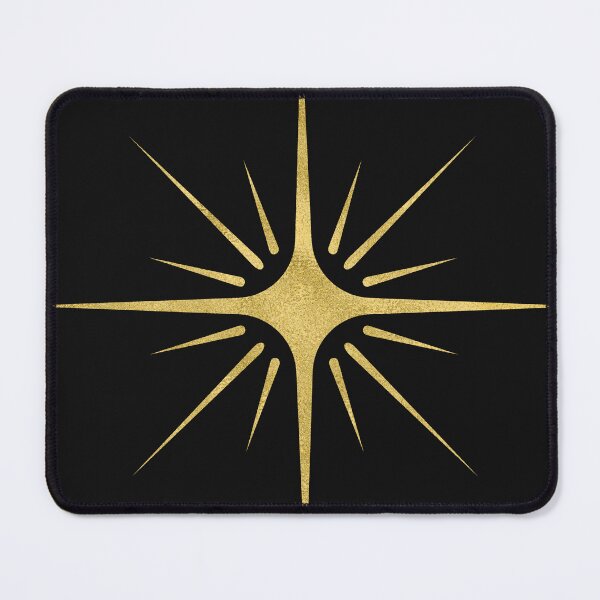 Item preview, Gold North Star Celestial Sparkle Y2K Twinkle designed and sold by SolutionsArt.