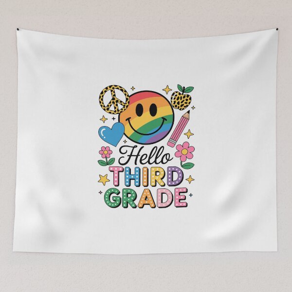 Item preview, HELLO THIRD GRADE designed and sold by jkrphoto.