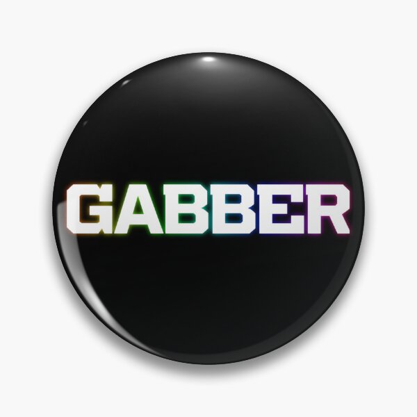 Item preview, Gabber Hakken Hardcore Techno Uptempo Rainbow White designed and sold by SPAZE-Typo.