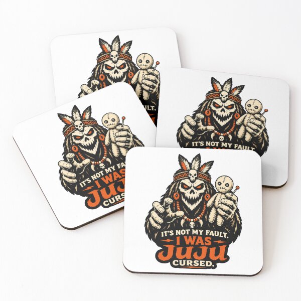 Item preview, JuJu Collection - It's Not My Fault. I Was JuJu Cursed. designed and sold by Skull and Stich.