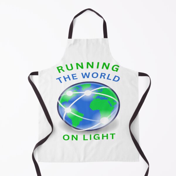 Item preview, Running The World On Light designed and sold by FiberatWorkTechs.