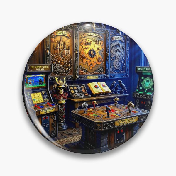 Item preview, Retro Arcade capter Themed Décor designed and sold by Cyber-ART-Studio.