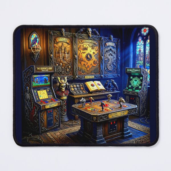 Item preview, Retro Arcade capter Themed Décor designed and sold by Cyber-ART-Studio.
