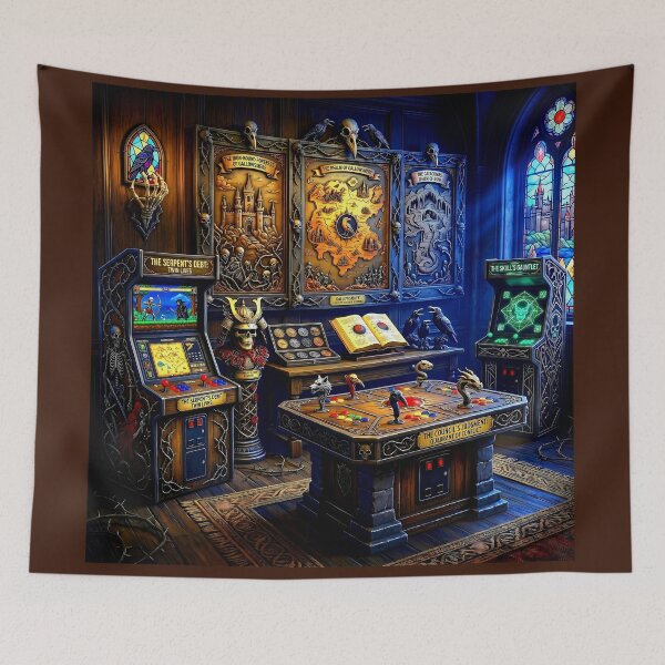 Item preview, Retro Arcade capter Themed Décor designed and sold by Cyber-ART-Studio.