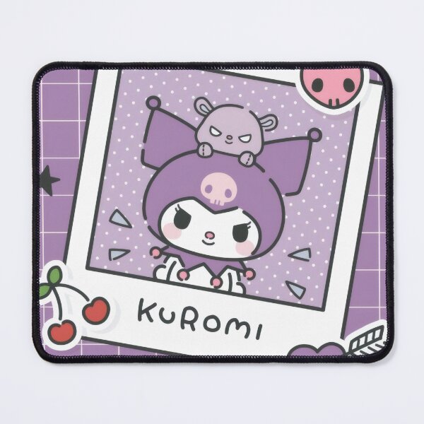 Item preview, Cute Pastel Goth Punk Bunny - Kawaii Retro Purple Grid Polaroid Sticker designed and sold by William Cano.