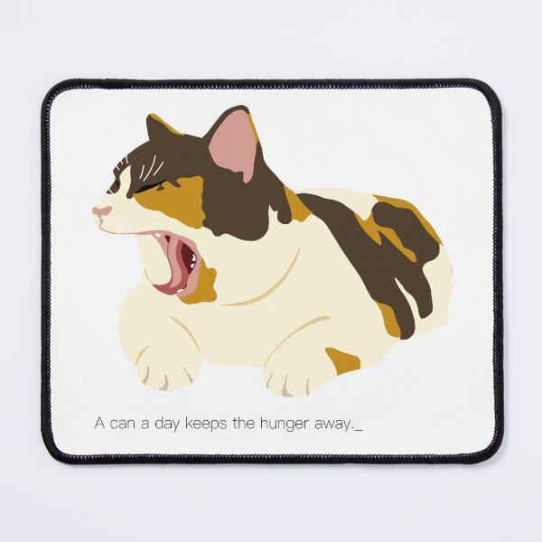 Item preview, The cocky CorianderCat wants to eat. designed and sold by CorianderCat.
