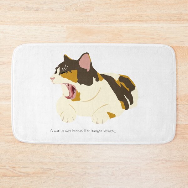 Item preview, The cocky CorianderCat wants to eat. designed and sold by CorianderCat.