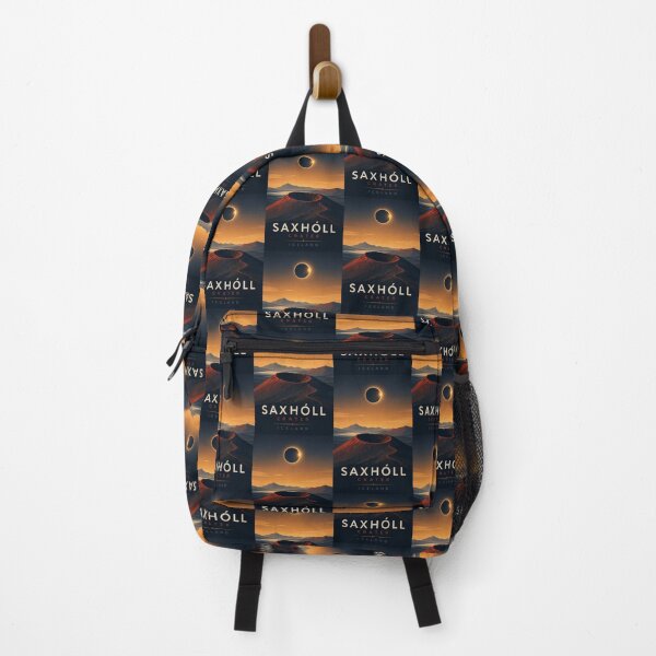 Item preview, Saxholl Crater Volcanic Landscape Iceland Eclipse Horizon designed and sold by Aryabek.