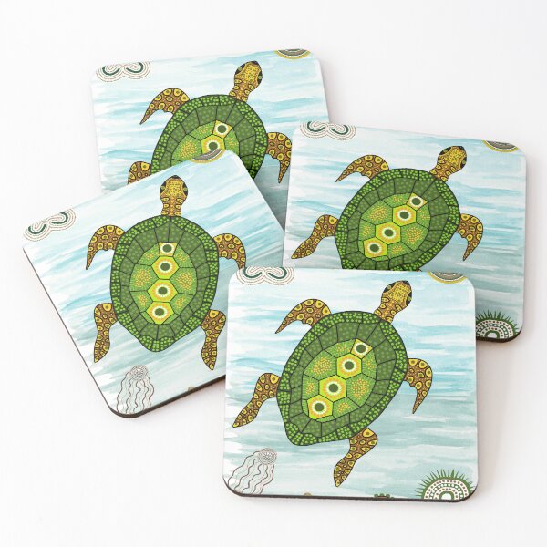 Item preview, Tribal Indigenous Style Turtle designed and sold by TeeGeeTees.