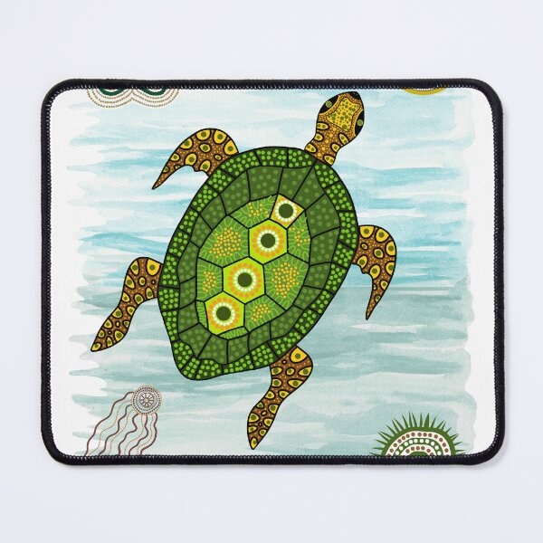 Item preview, Tribal Indigenous Style Turtle designed and sold by TeeGeeTees.