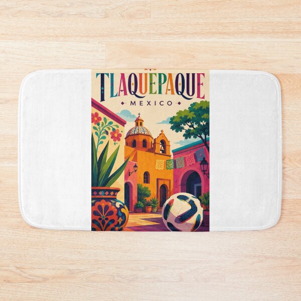 Item preview, Tlaquepaque Historic Center and San Pedro Tlaquepaque Jalisco Mexico designed and sold by Aryabek.