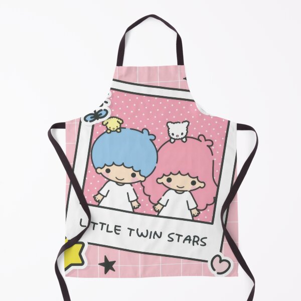 Item preview, Cute Nostalgic Pastel Star Siblings - Kawaii Retro Pink Grid Polaroid Sticker designed and sold by William Cano.