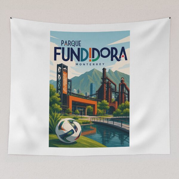 Item preview, Parque Fundidora Monterrey Nuevo Leon Industrial Heritage Landmark designed and sold by Aryabek.
