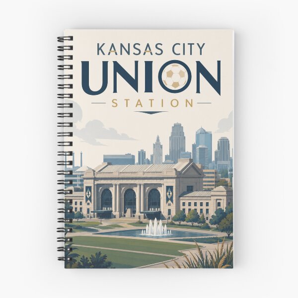 Item preview, Kansas City Union Station Missouri Landmark and Downtown Skyline designed and sold by Aryabek.