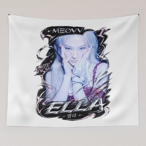 Item preview, Ella Gross BITE NOW Kpop Sticker and Phone Case Art designed and sold by Valereekmerch.