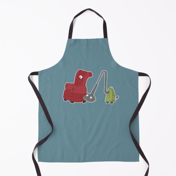 Item preview, Funny Vacuum and Armchair Cartoon | Quirky Cleaning Drama Meme designed and sold by MyxaART.