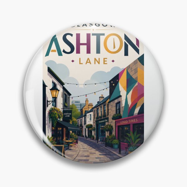 Item preview, Glasgow Ashton Lane West End Scotland Historic Street designed and sold by Aryabek.