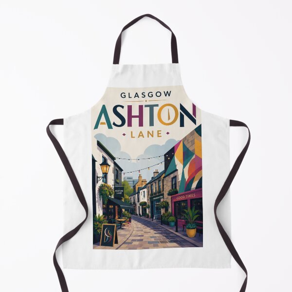 Item preview, Glasgow Ashton Lane West End Scotland Historic Street designed and sold by Aryabek.