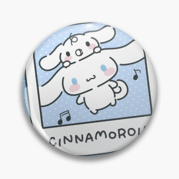 Item preview, Cute Nostalgic White Puppy Cloud - Kawaii Retro Blue Grid Polaroid Sticker designed and sold by William Cano.