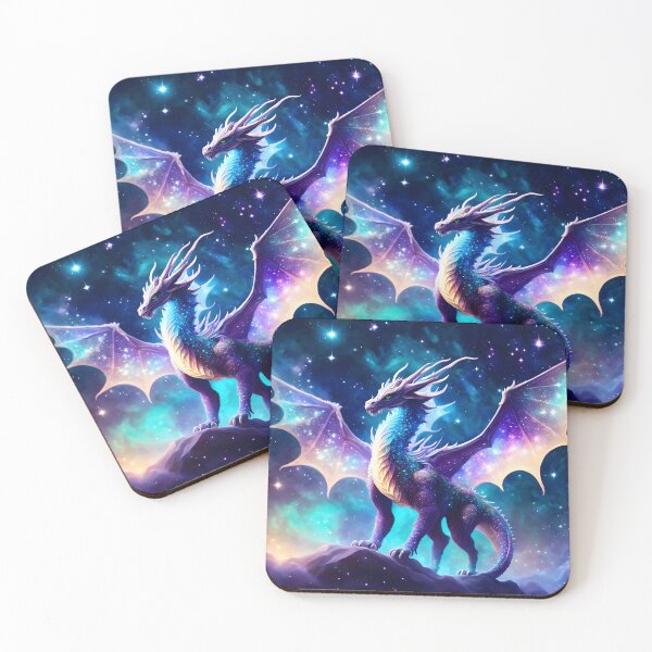 Item preview, Celestial Dragon with Starry Background designed and sold by Fanta-sticky.