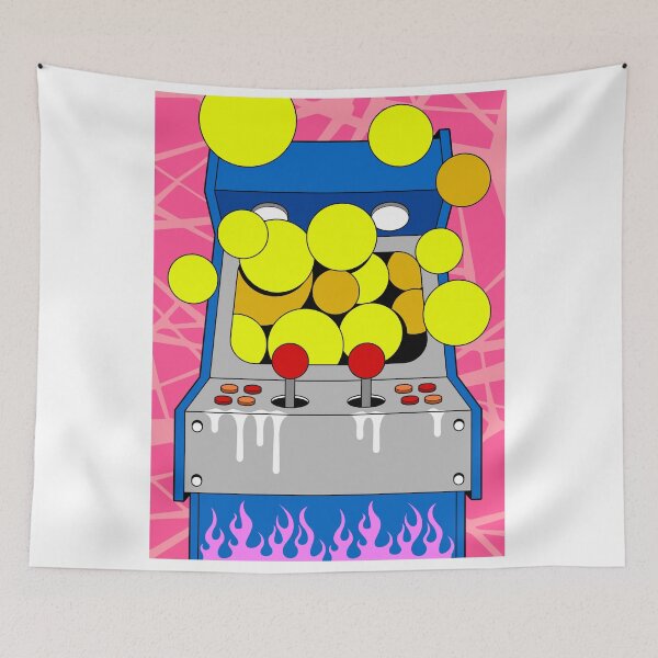 Item preview, Pop Art Cartoon Retro Arcade Illustration designed and sold by Lexkon Liu's art.
