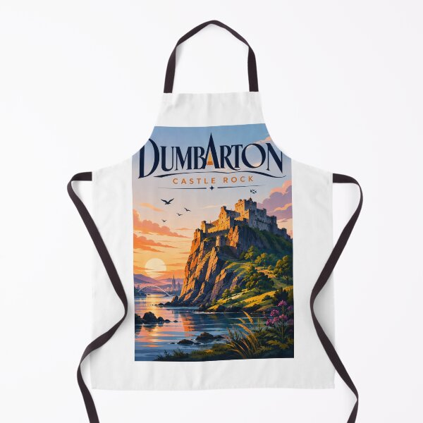Item preview, Dumbarton Castle Rock Overlooking River Clyde Scotland designed and sold by Aryabek.