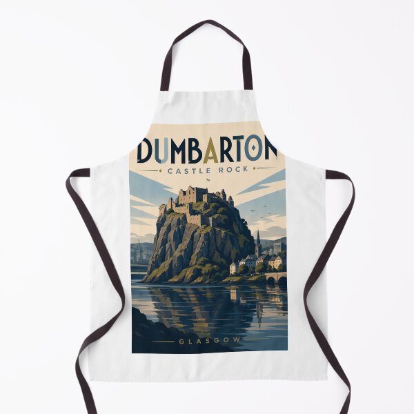 Item preview, Dumbarton Castle Rock Overlooking River Clyde Scotland designed and sold by Aryabek.