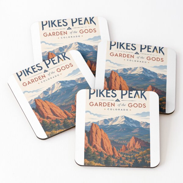 Item preview, Pikes Peak and Garden of the Gods Colorado Springs designed and sold by Aryabek.