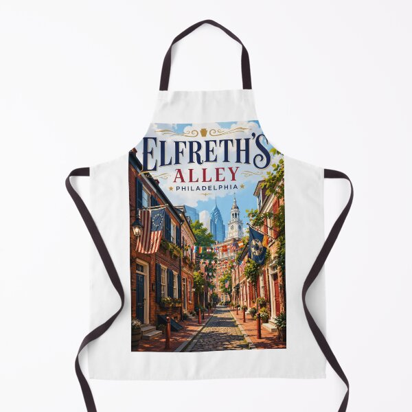 Item preview, Elfreth's Alley Old City Philadelphia Historic Landmark designed and sold by Aryabek.