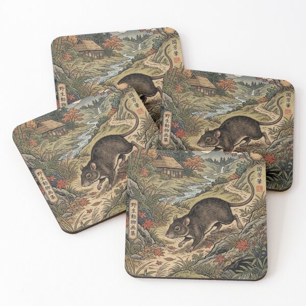 Item preview, Rat Ukiyoe designed and sold by The King's general goods.