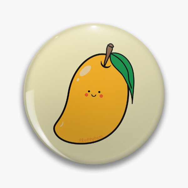 Item preview, Cute yellow mango designed and sold by fluffyfamcraft.