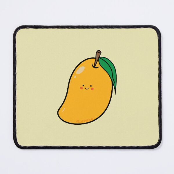 Item preview, Cute yellow mango designed and sold by fluffyfamcraft.
