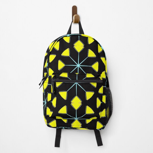 Item preview, Retro Black Yellow Geometric Mandala Pattern designed and sold by Tinsleybluebell.