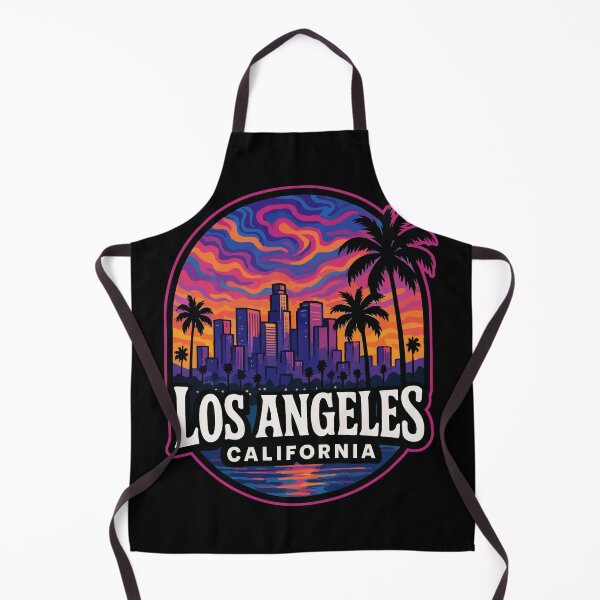 Item preview, Los Angeles California United States Trippy Art Travel designed and sold by TomFrontierArt.