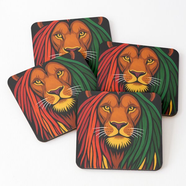 Item preview, Rastafarian Lion designed and sold by vilvilart.