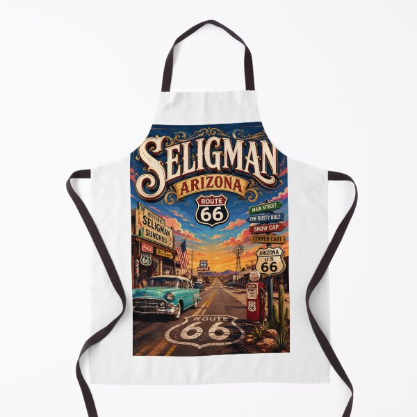Item preview, Historic Seligman Route 66 Arizona Mother Road Desert Town designed and sold by Aryabek.