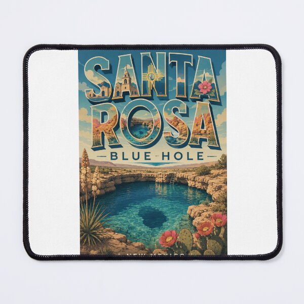 Item preview, Santa Rosa Blue Hole New Mexico Route 66 Natural Spring designed and sold by Aryabek.
