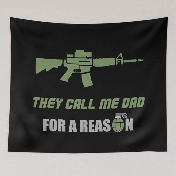 Item preview, AR-15 Dad Funny Quote designed and sold by ElectroSphere46.