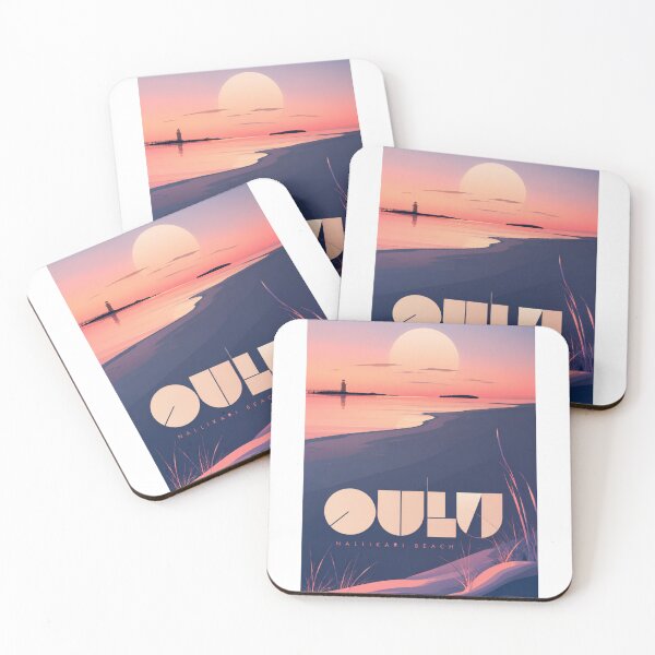 Item preview, Nallikari Beach Oulu Finland Baltic Sea Sunset Coast designed and sold by Aryabek.