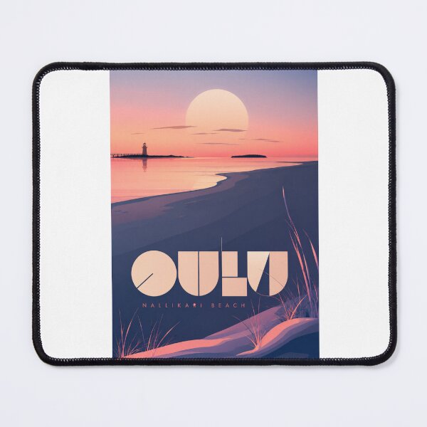 Item preview, Nallikari Beach Oulu Finland Baltic Sea Sunset Coast designed and sold by Aryabek.