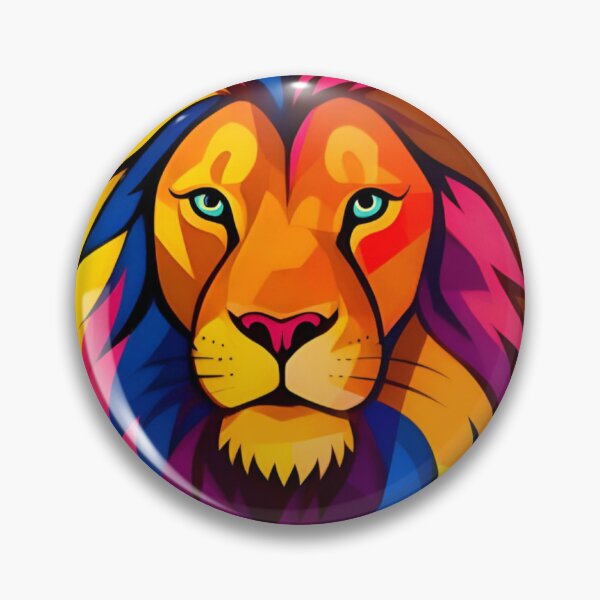 Item preview, Funky Lion designed and sold by vilvilart.