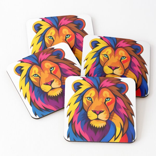 Item preview, Funky Lion designed and sold by vilvilart.