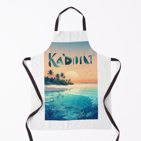 Item preview, Kadmat Island Lagoon Lakshadweep India Coral Paradise designed and sold by Aryabek.