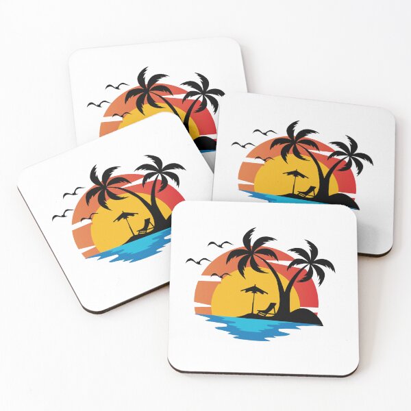 Item preview, Tropical Sunset Beach Paradise Design designed and sold by RMTrendy.