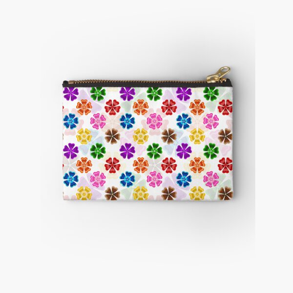 Item preview, Colorful Geometric Floral Petal - White  designed and sold by PatternTitan.