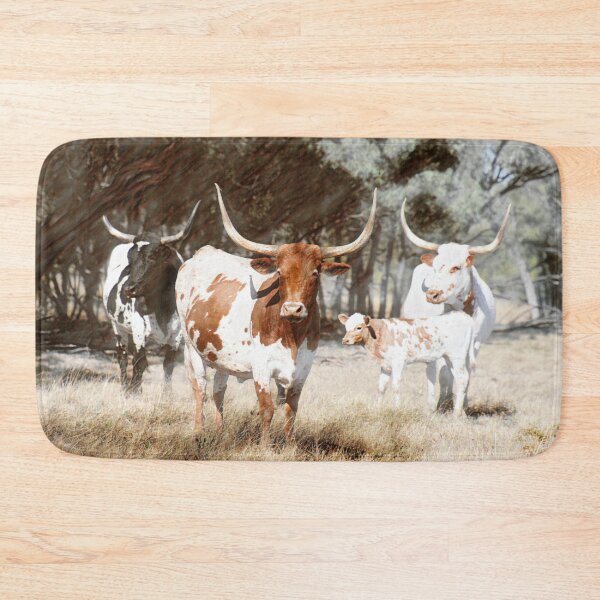 Item preview, LONG HORN CATTLE, WALL ART designed and sold by Barbara Jean Photo Art And Design.