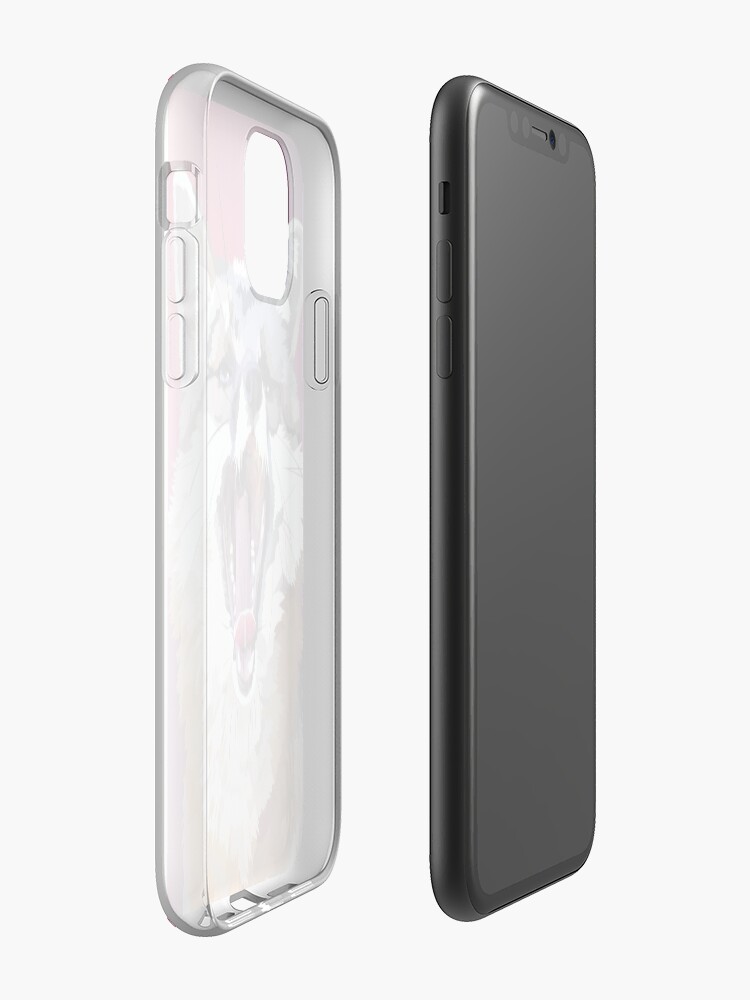Alternate view of Yawning fox iPhone Case & Cover